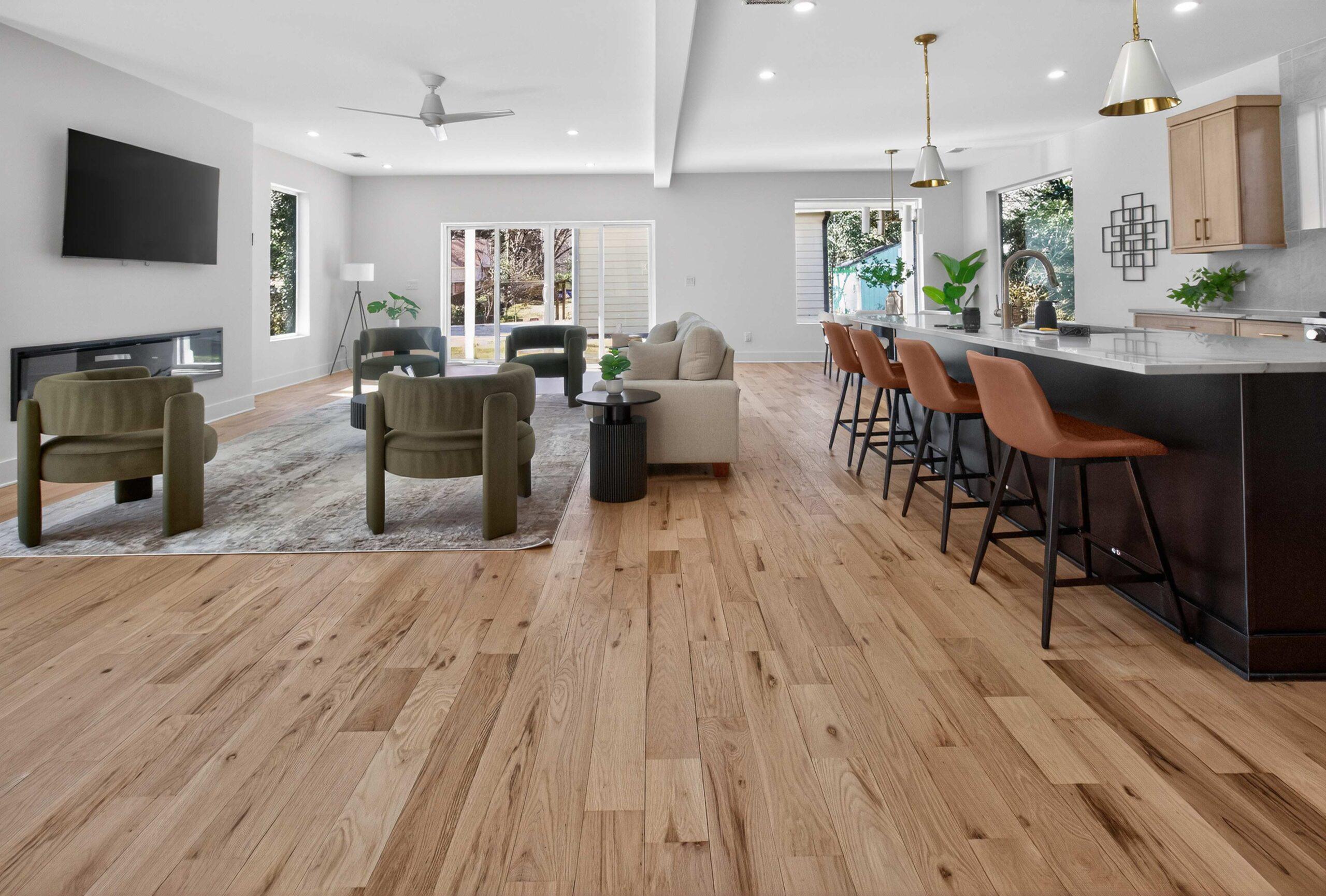 Side living facing garage